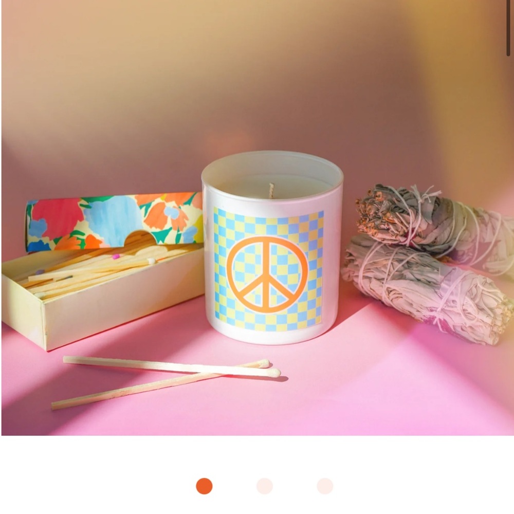 Wild Rose 🌹 trippy hippie soy candle